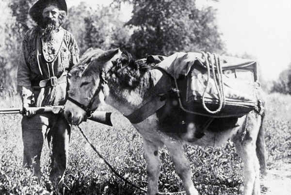 Colonel Gardiner - took part in the Nez Perce retreat across Yellowstone National Park; Photographer unknown; Around 1877